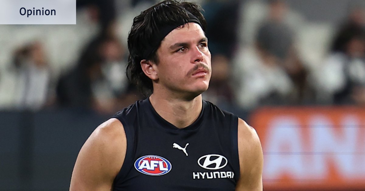 Why the cause of the mental health episode experienced by the Carlton Blues player is not the main issue