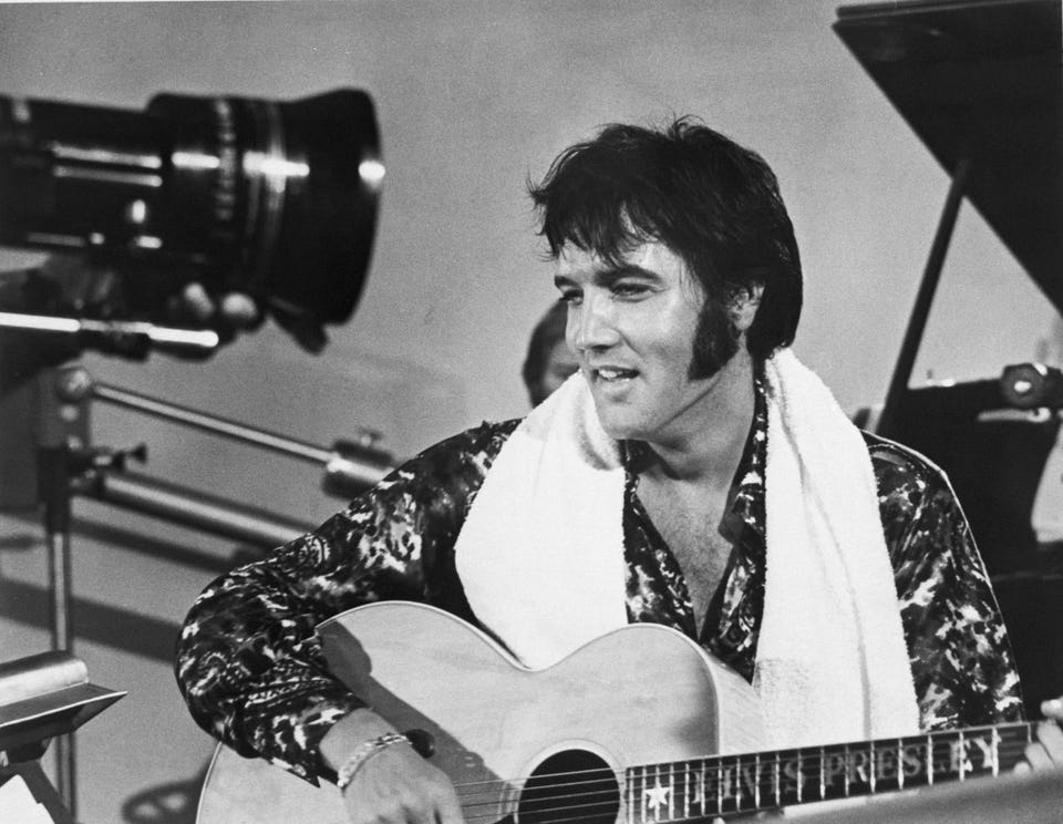 Elvis Presley with Guitar