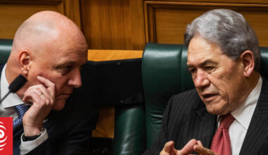 Winston Peters says Christopher Luxon didn't warn him about leadership vote