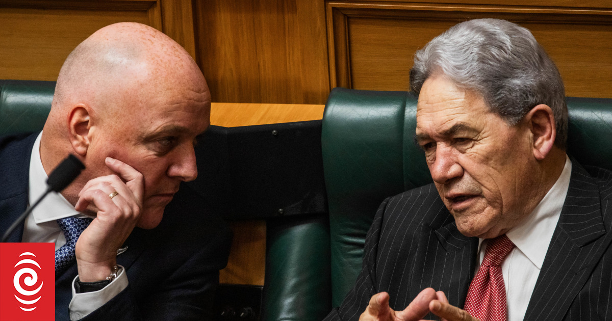 Winston Peters says Christopher Luxon didn't warn him about leadership vote