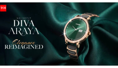 Noise launches NoiseFit Diva Araya jewellery inspired ceramic watch in India: Price, specs and more