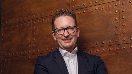 ARN Media chief executive Michael Stephenson pictured while he was chief sales officer of Nine Entertainment. 