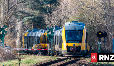 Two trains collide in Denmark, injuring 17 people, emergency service says