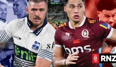 Super Rugby Pacific: Blues survive another late scare to go top