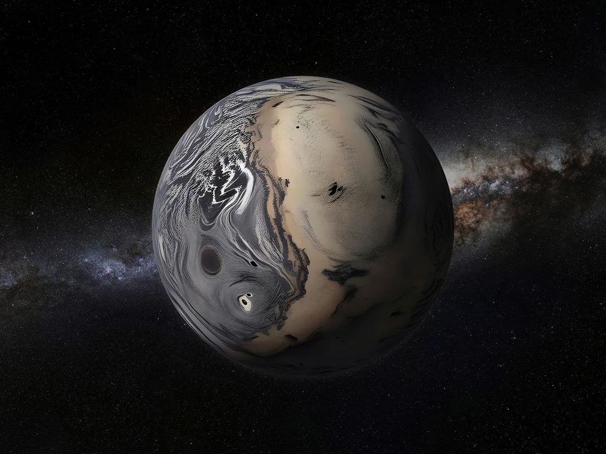 Rogue planets are planet-like bodies that aren't orbiting a star, but wandering through space. Credit: Pablo Carlos Budassi/Stocktrek Images/Getty Images