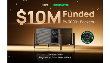 XGIMI TITAN Noir Series Surpasses $10 Million in Kickstarter Funding Following Strong Global Launch