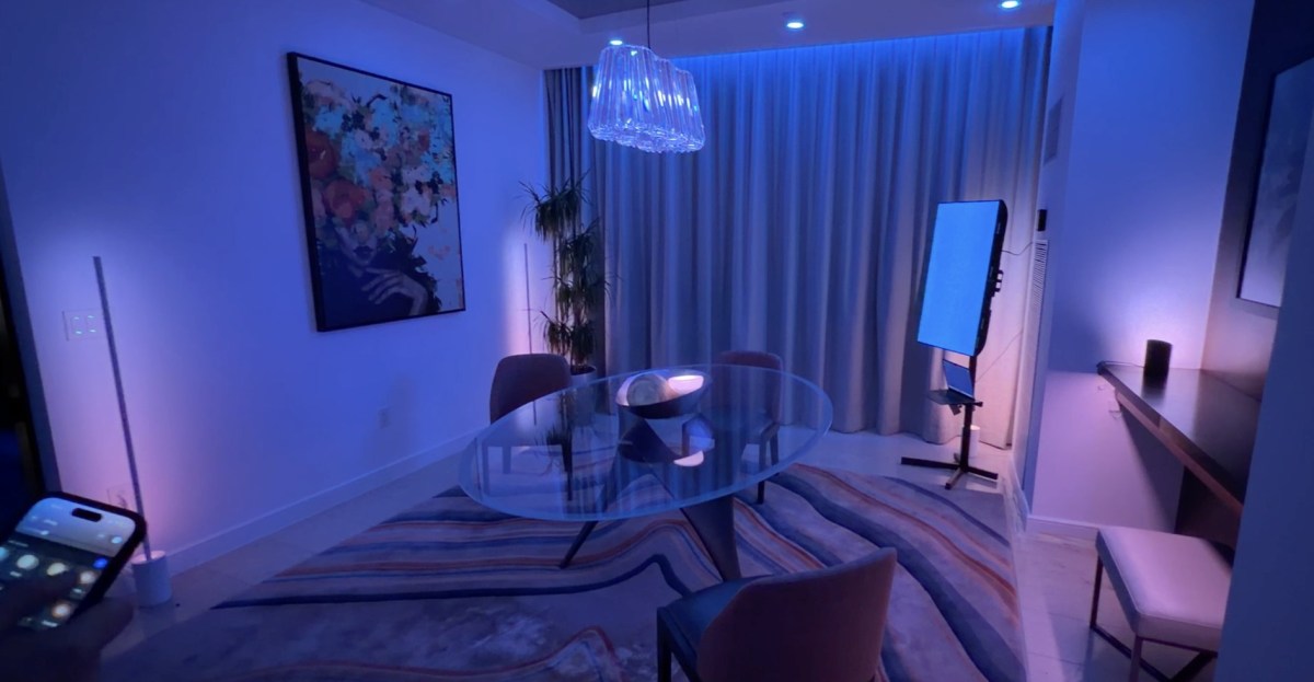 Hue’s SpatialAware feature is here to adapt colorful lighting scenes to your room’s layout.