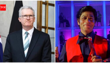 Australian minister Tony Burke says he’s a ‘big Shah Rukh Khan fan’; calls Om Shanti Om his all-time favourite |