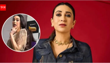 Karisma Kapoor: 'Zyada zoom mat karna': Karisma Kapoor's polite request to paparazzi sparks debate online | Hindi Movie News