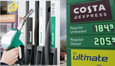 Fuel price crisis sees petrol and diesel drivers charged £2billion extra since start of Iran war
