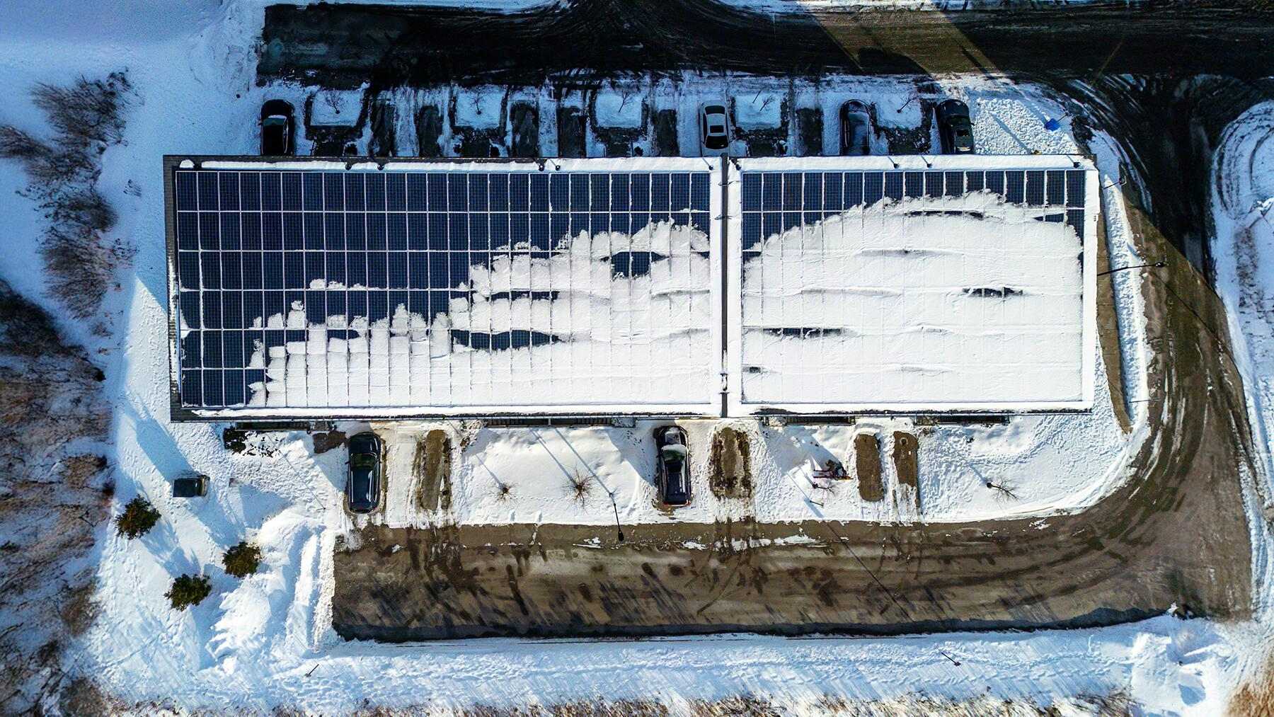 New winter weather issue for solar panels