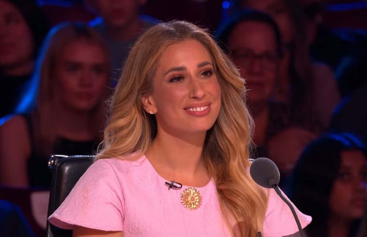 Stacey Solomon stepped in for Simon Cowell on BGT