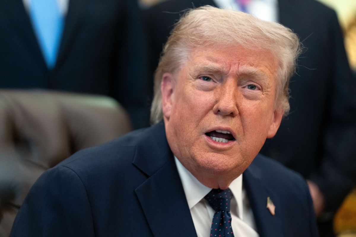 Jimmy Kimmel attacked President Donald Trump for not only being sensitive