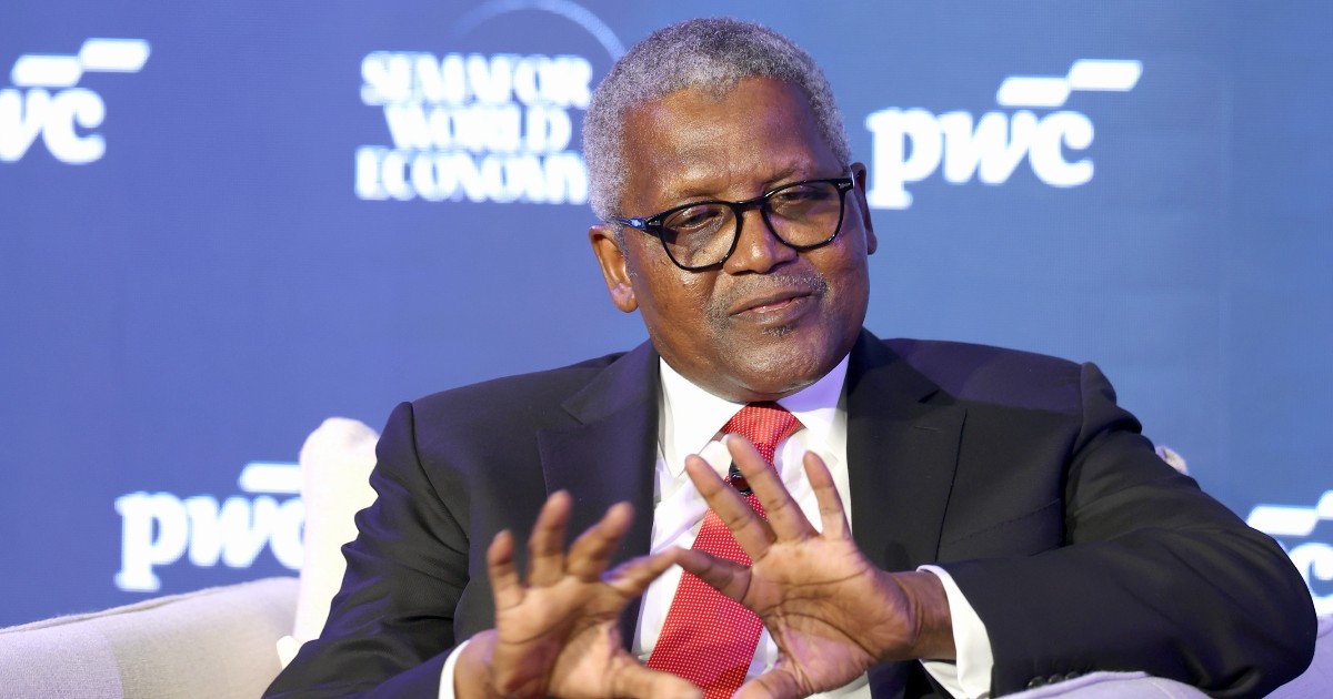 Aliko Dangote raises alarm over oil price hikes endangering African aviation and farming sectors