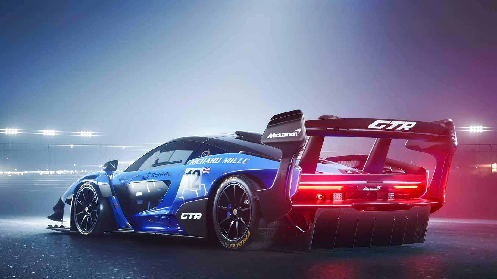 2020 McLaren Senna GTR Rear 3/4