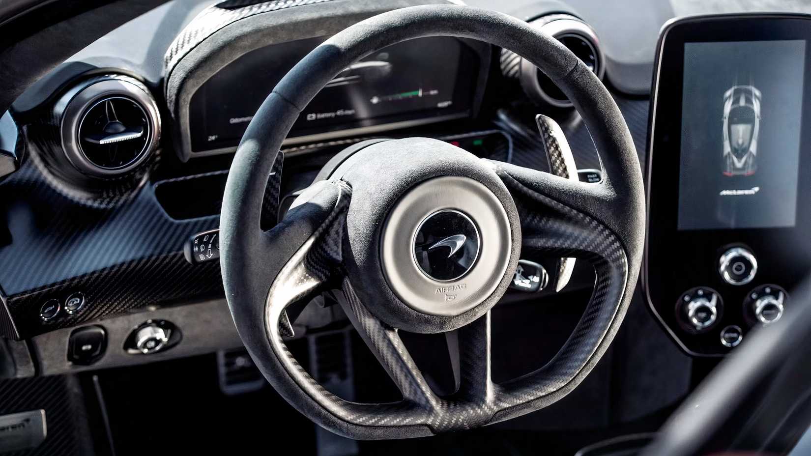 2020 McLaren Senna Steering Wheel
