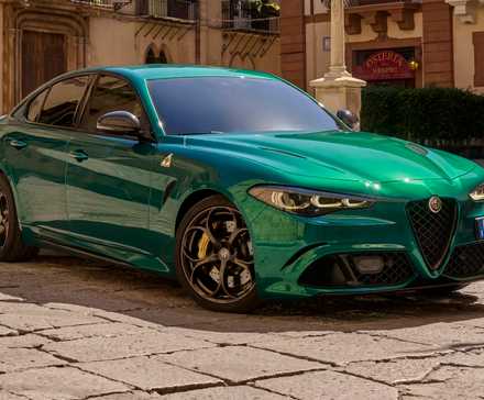 Green 2024 Alfa Romeo Giulia Quadrifoglio