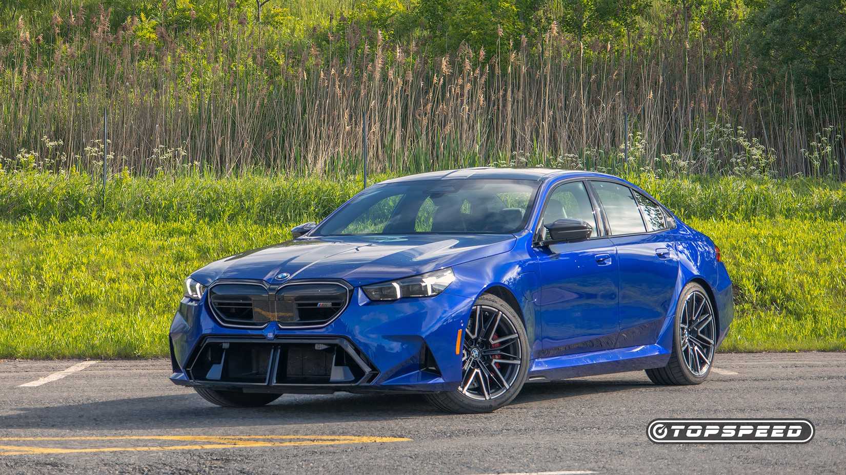2025 BMW M5 Front Three Quarter TopSpeed