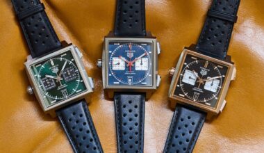 Introducing: TAG Heuer Updates The Monaco Chronograph With Three New Models In Titanium (Live Pics)