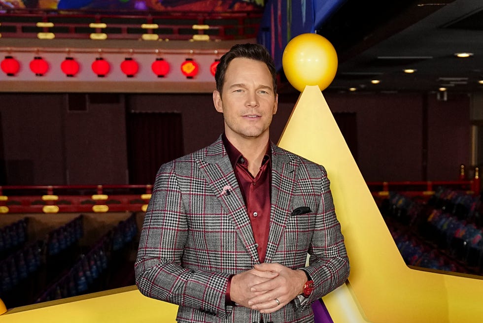 chris pratt at the the super mario galaxy movie premiere