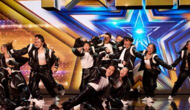 BGT's World Wings given Amanda Holden's second golden buzzer