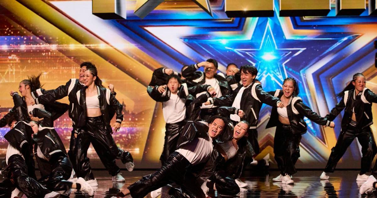 BGT's World Wings given Amanda Holden's second golden buzzer