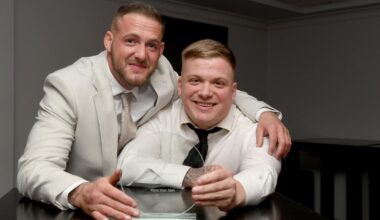 Warrington pair win award for men’s mental health work