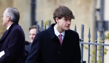James, Earl of Wessex, 18, makes rare public appearance to join the royal family on Easter Sunday