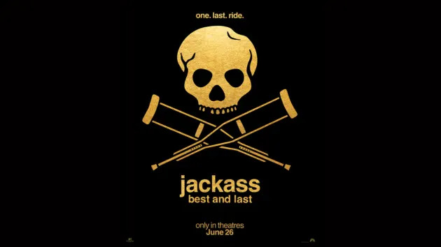 The poster for 'Jackass: Best and Last.' (Paramount Pictures)