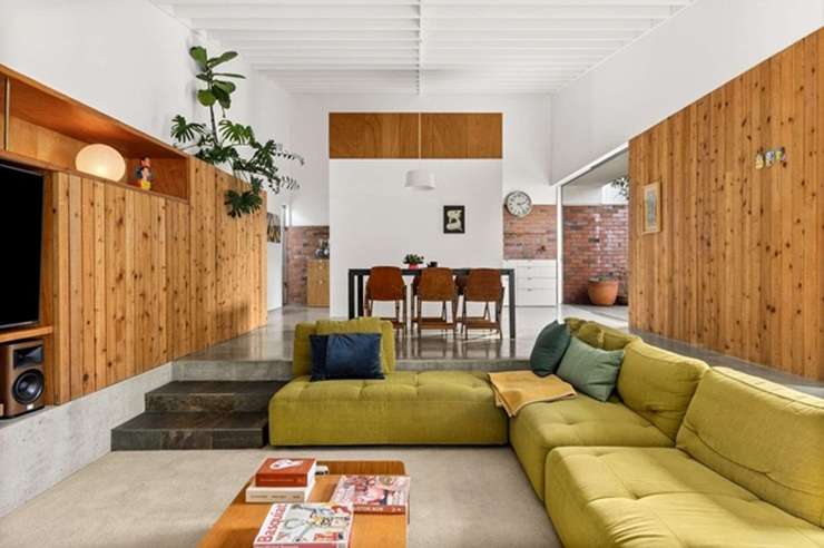 A one-of-a-kind home in Cambridge CBD has been snapped up by downsizers for more than its RV. Photo / Supplied