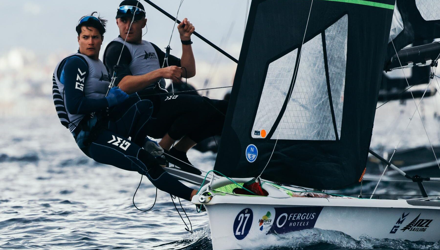 2026 Princess Sofia Regatta, Day 3: New Zealand sailors still in medal hunt after chaotic start to finals racing