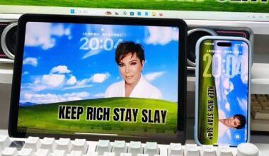 Young people in China have found a digital lucky charm in Kris Jenner