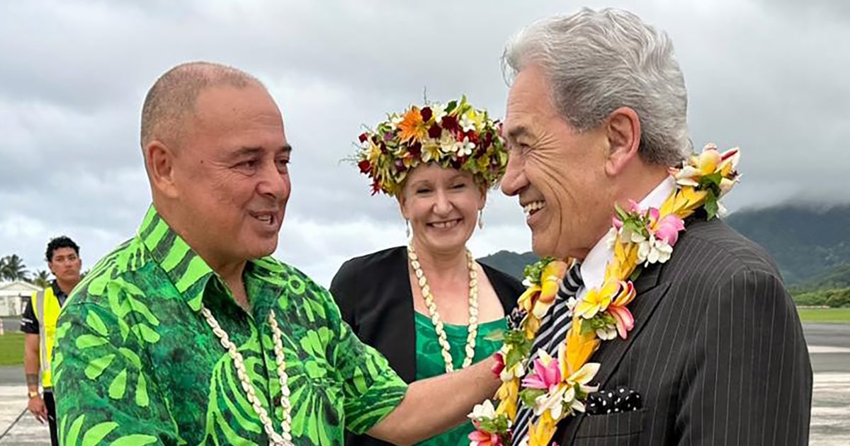 New Zealand and Cook Islands sign a defense pact, easing tensions over a China deal