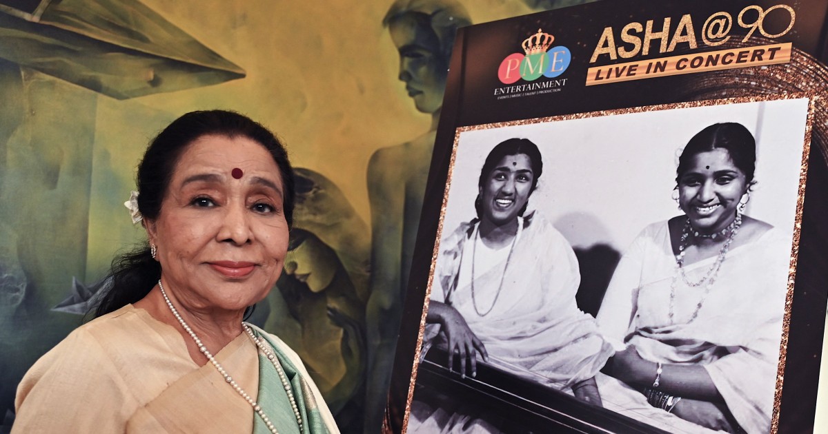 Asha Bhosle, one of India's most versatile Bollywood singers, dies at 92