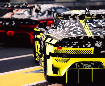 Mercedes-AMG GT Black Series And GT3 Race Car Teaser
