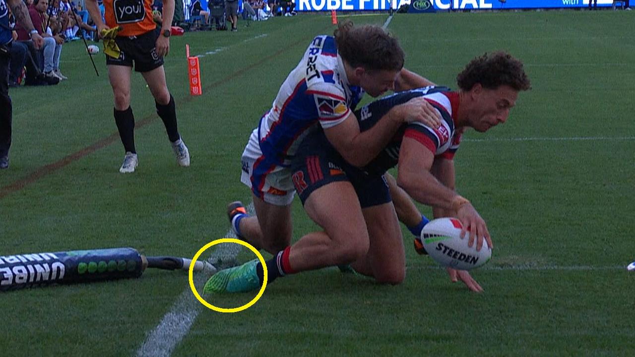 Sydney Roosters vs Newcastle Knights score, latest updates, video, Fletcher Hunt hat-trick
