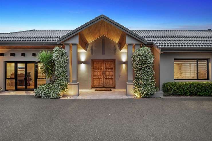 An eight-bedroom, eight-bathroom property on Goldflats Lane is top-of-the-line living in Auckland's Coatesville. Photo / Supplied