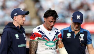 Warriors v Sharks: Luke Metcalf to miss clash with Storm with hamstring injury