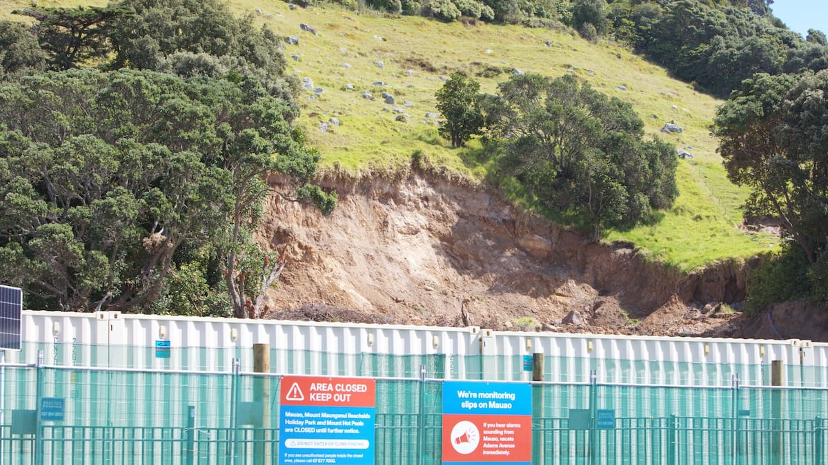 Mount Maunganui landslide recovery: Tauranga City Council faces community criticism