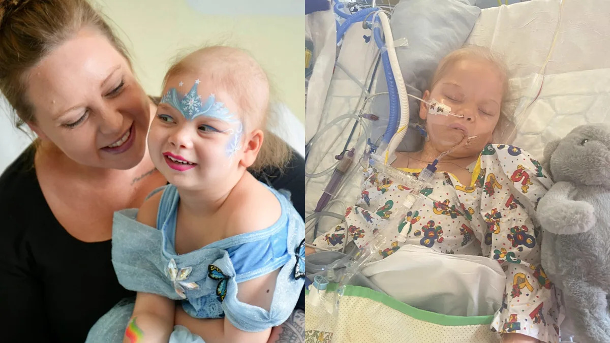 ‘Doctors said my three-year-old girl had hand, foot and mouth disease before rare liver cancer diagnosis – it broke me’