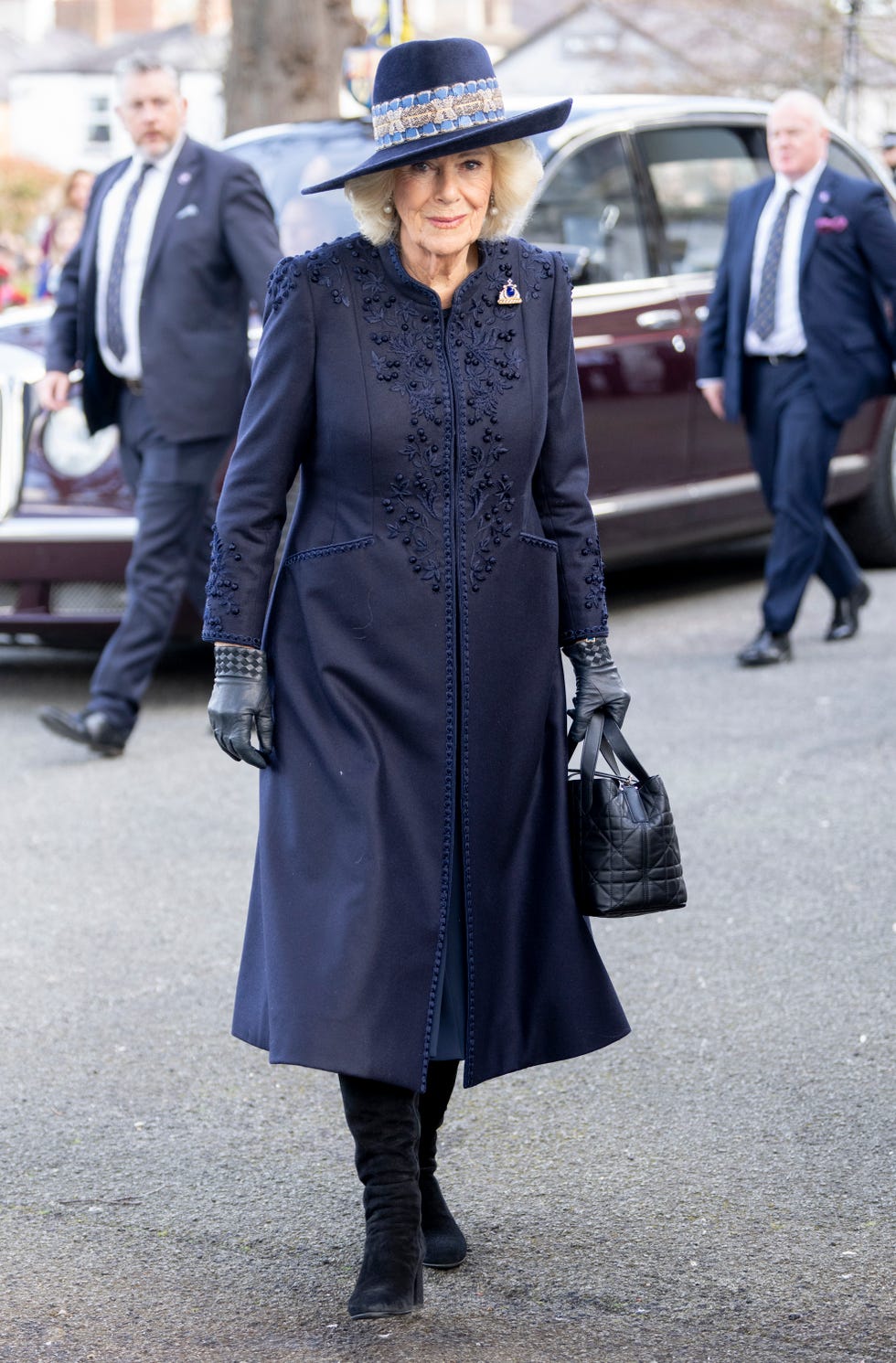 King Charles III And Queen Camilla Attend The Royal Maundy Service At St Asaph Cathedral