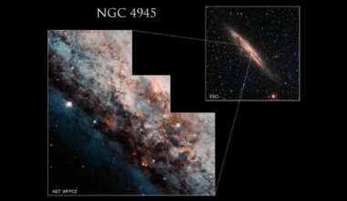 Cosmic fossil with an impossible color