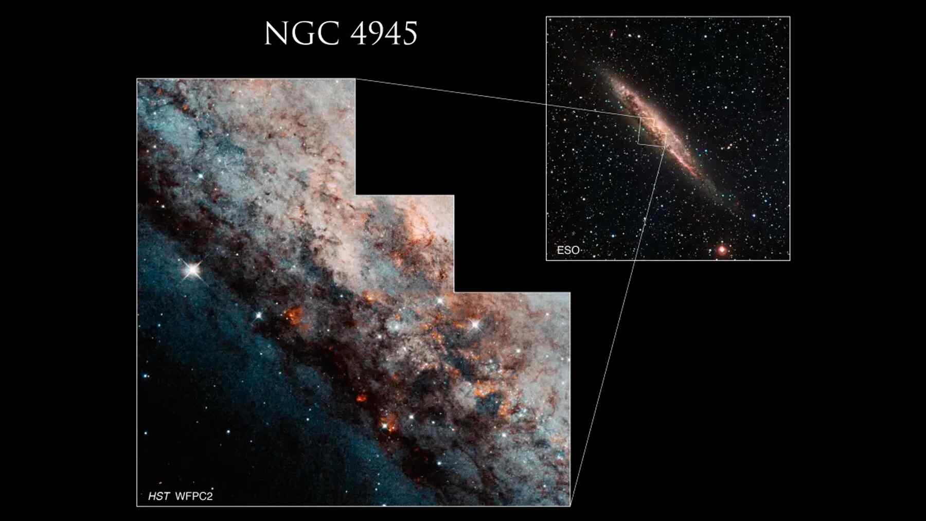Cosmic fossil with an impossible color