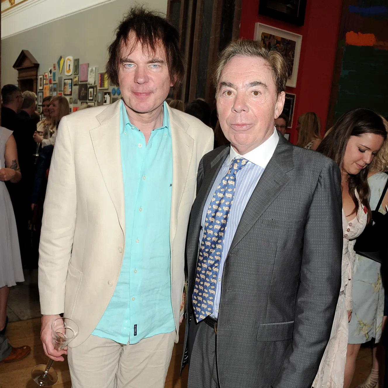 Julian Lloyd Webber and Lord Andrew Lloyd Webber at 'A Celebration Of The Arts'.