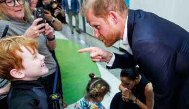 Britain's Prince Harry speaks of struggles of fatherhood on Australia tour