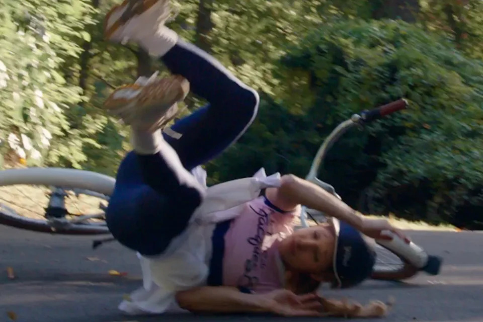 Ariana Grande's 'Focker-In-Law' stunt double made an accidental appearance in the trailer (Universal Pictures)