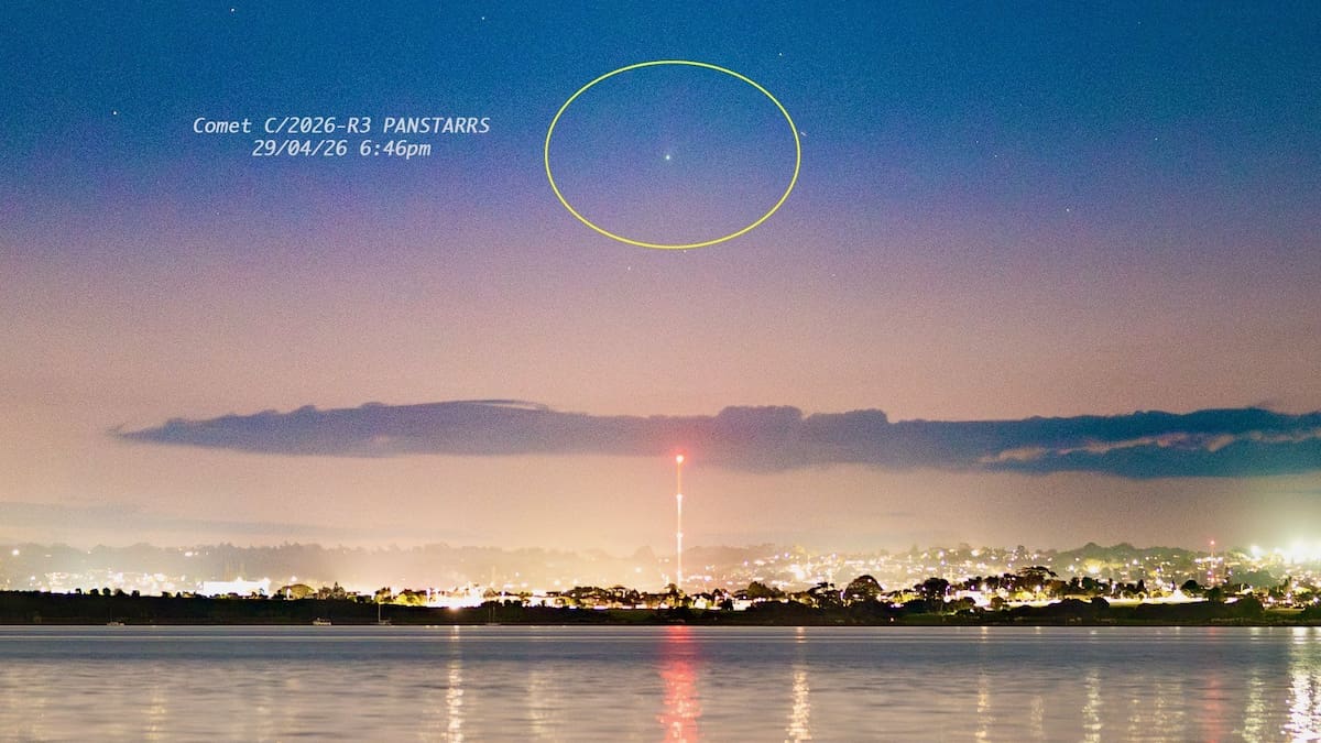 Rare comet C/2025 R3: How and when to see it in New Zealand night skies