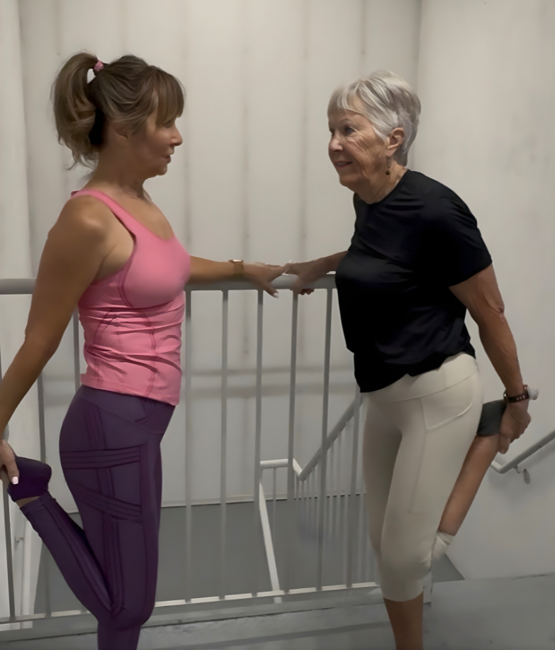 65 year old 87 mum fitness