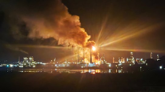 The Geelong oil refinery fire only heightened anxiety over fuel shortages caused by the war in Iran.
