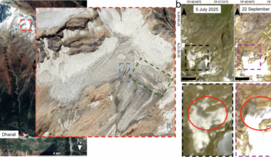 Remote sensing and process attribution uncertainties in the Dharali event